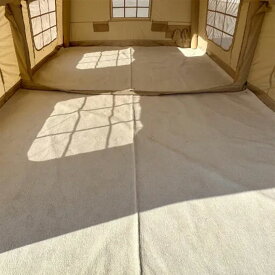 coody エアテントFamilia専用 カーペット【日本公式ストア】国内保証対応【前室・後室セット】インナーマット ラグ リビングシート フロアマット 滑り止め加工 毛足13mm ふかふか お座敷スタイル 冬キャンプ