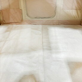 coody エアテント8.0専用 カーペット【日本公式ストア】国内保証対応 インナーマット ラグ リビングシート フロアマット 左右分割式 滑り止め加工 毛足13mm ふかふか お座敷スタイル 冬キャンプ 防寒