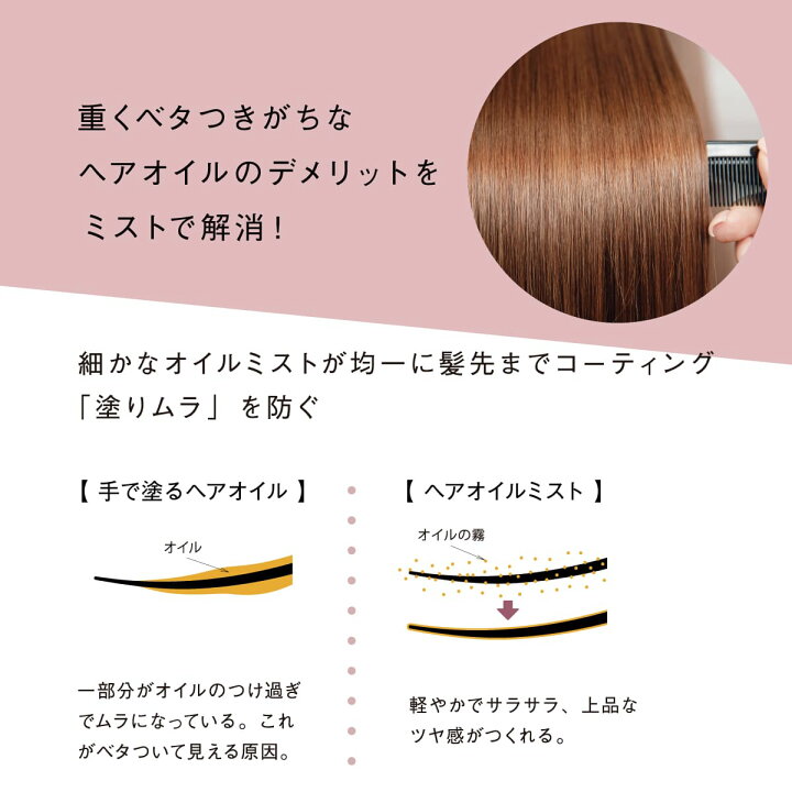 楽天市場 ヘアザプロテイン リペアヘアオイルミスト 100ml Hair The Protein Hair Oil Mist 満足良品