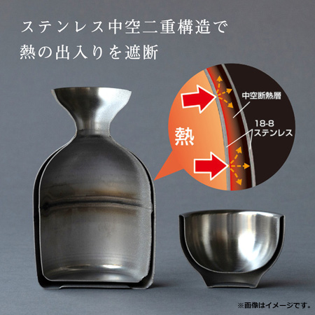 アルチザン 折燕 ORI-EN 二重徳利 1.5合（送料無料 代引不可） | 厨房道具・卓上用品shop cookcook