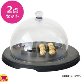 清水食器 スレートスタンド（ドームカバー12”付）SDC-4（送料無料 代引不可）