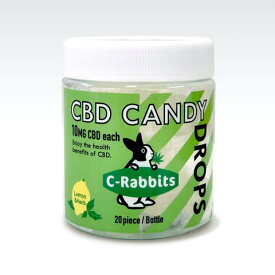 C-Rabbits シーラビッツ CBDキャンディ 20個入り 1粒あたり10mgのCBDを配合 国内製造