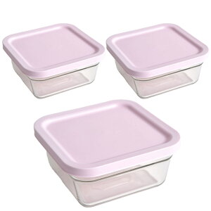 グラスロック イージーオープン スクエア 耐熱容器 ガラス容器 900ml Glasslock OCST-090E 【 保存容器 ガラス 耐久 冷蔵 冷凍 食品保存容器 四角 オーブン調理 電子レンジ対応 食洗機対応 】