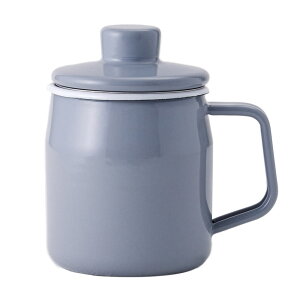 富士ホーロー フィルト ミニ オイルポット ホーロー スリム 350ml ステンレスフィルター OP-0.35L 【 油ポット 油こし器 琺瑯 フィルター こし網 油入れ コンパクト 小さめ 揚げ物 ほうろう 調理