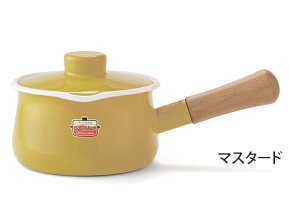 富士ホーロー,ホーロー鍋,琺瑯鍋,ミルクパン,フタ付き,片手鍋,15cm,ソリッド,solid,限定色