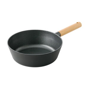 10/24-26エントリーでP5倍 チタン&ダイヤモンド コーティング TIDA マルチパン 24cm IH対応 アピデ ククナ KKN-TD24M 【 フライパン 深型 アルミ鋳造 軽量 片手鍋 チタン ダイヤモンド 7層コーティング