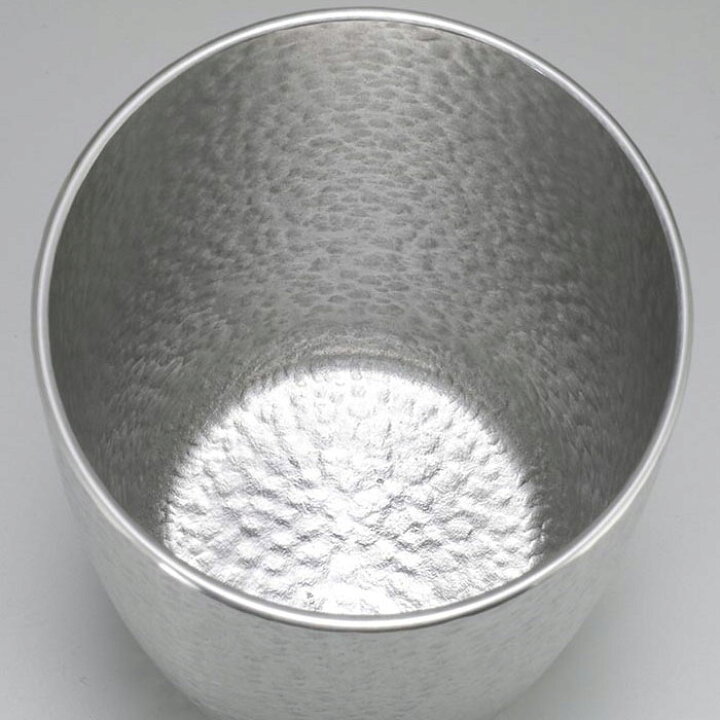 楽天市場】錫製 タンブラー ベルク 小 2客セット 180ml 大阪錫器【錫器 