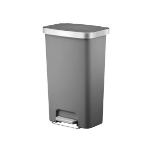 EKO ハナステップビン 45L ペダル式 EK6266 イーケーオー 【 ごみ箱 ステップ式 ダストボックス ふた付き 大容量 大きめ 静音 キッチン リビング 】