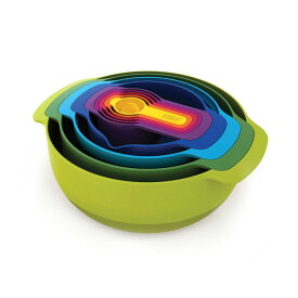 ジョセフジョセフ ネスト9プラス マルチカラー 400373 Joseph Joseph 【 ザル ボウル セット 計量スプーン 計量カップ 調理ツール キッチンツール 調理器具 送料無料 】