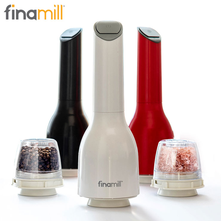 驚きの価格 フィナミル 電動スパイスミル finamill LEDライト付き FM-001 全3色