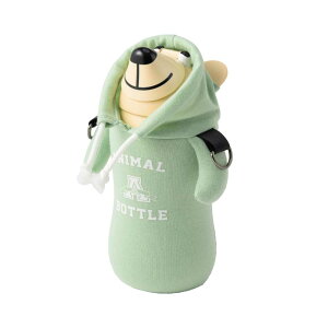 �T�[���}�O �A�j�}���{�g�� �x�A �J���b�W 380ml �X�g���b�v�t�� �X�g���[�{�g�� thermomug ANIMAL BOTTLE BEAR COLLEGE AB20-CG �y �X�g���[ ���� �ۗ� �V�����_�[�X�g���b�v �L�b�Y �q���p���� �������� 