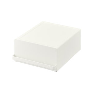 タワー 引き出し付きキッチン家電下ラック 山崎実業 ホワイト 2018 ブラック 2019 yamazaki tower 【 引き出し収納 隙間収納 キッチン家電 電気ケトル コーヒーメーカー キッチン収納 】