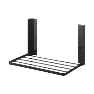 タワー 洗濯機横マグネット折り畳み棚 山崎実業 ホワイト 5096 ブラック 5097 【 タオル 収納 ランドリーラック 洗面所 収納 yamazaki tower 送料無料 タワーシリーズ 】