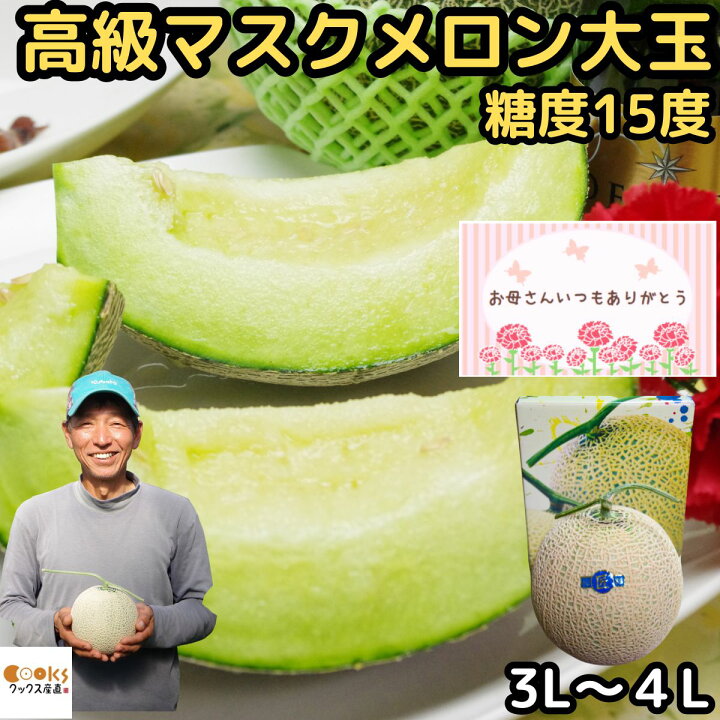 楽天市場】メロン 母の日 ギフト プレゼント 塩 アールスメロン 匠 