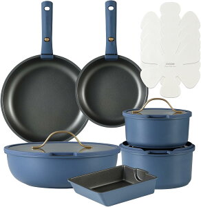 �y���Ȃ�I3000�~off�I�zCAROTE �J���[�e �t���C�p�� �Z�b�g 10�E15�_ �`�^���R�[�g IH�E�K�X�ΑΉ� PFOA�EPFOS�t���[ �y�� �����̂Ƃ�� �������ɂ��� �􂢂₷�� ��Z�b�g ������ �u���[&�S�[