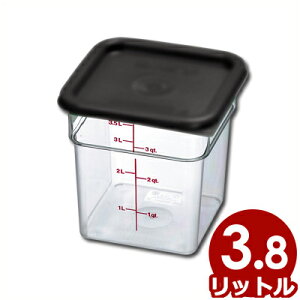 CAMBRO p^t[hRei[ JEFA 4SFSCW 185×185×187mm 3.8L^ P[X e ꕨ ۑ ۊ ϔM 028595004