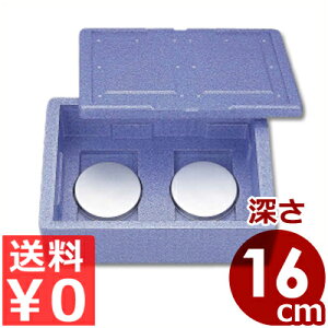 デリバリー用保温・保冷コンテナBOX Hot&CooL RH-300型 66×46×26cm 発泡材コンテナ/ボックス 箱 入れ物 容器 温かい 冷たい 運搬 持ち運び 配達《メーカー直送 代引/返品不可》 030854001