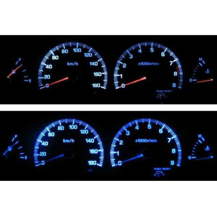 楽天市場】180SX (後期) LEDメーター照明 セット！ : クールファクトリー