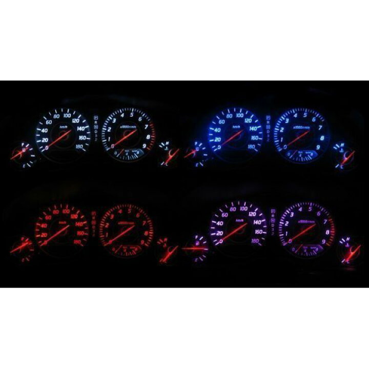 楽天市場】HR34/ER34 スカイライン 前期 LEDメーター照明セット 