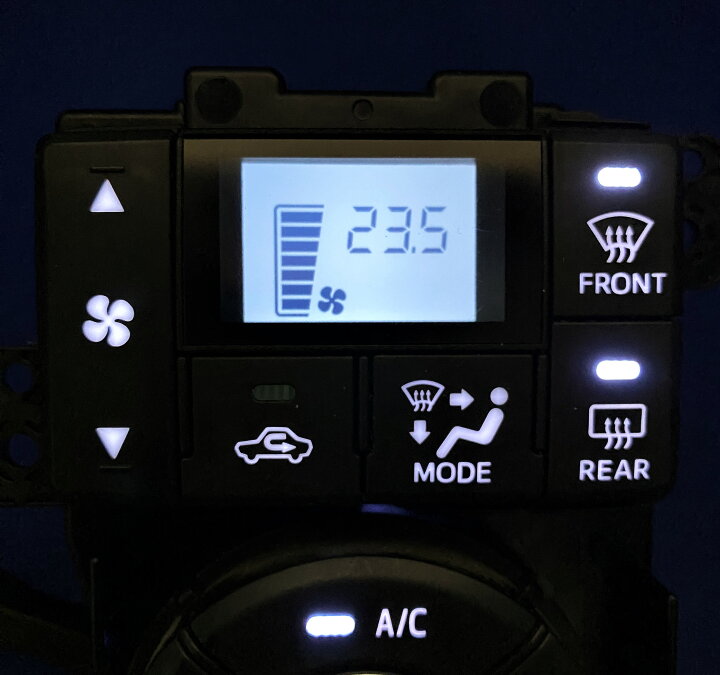 楽天市場】コペン LA400K LED打ち換え済み エアコンパネル☆ : クール 
