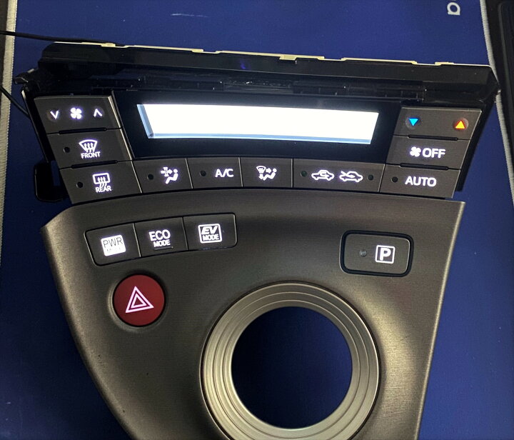 楽天市場】プリウス ZVW30 後期 LED打ち換え済み エアコン＆シフト 