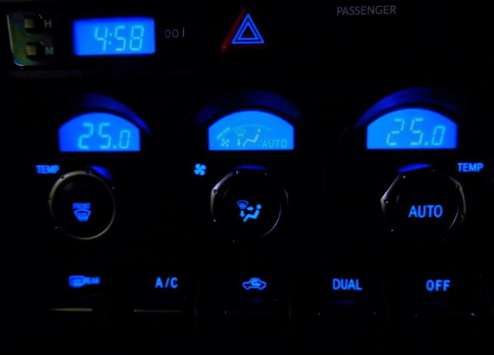 楽天市場】86/ZN6 BRZ/ZC6 LED打ち換え済み エアコンパネル 