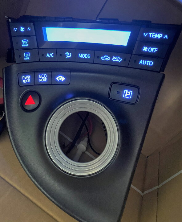 楽天市場】プリウス ZVW30 前期 LED打ち換え済み エアコン＆シフト  