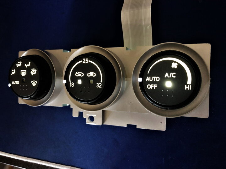 楽天市場】Z33 フェアレディZ 前期 LED打ち換え済み エアコンパネル 