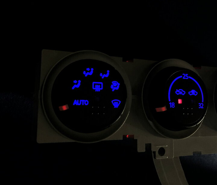 楽天市場】Z33 フェアレディZ 前期 LED打ち換え済み エアコンパネル 