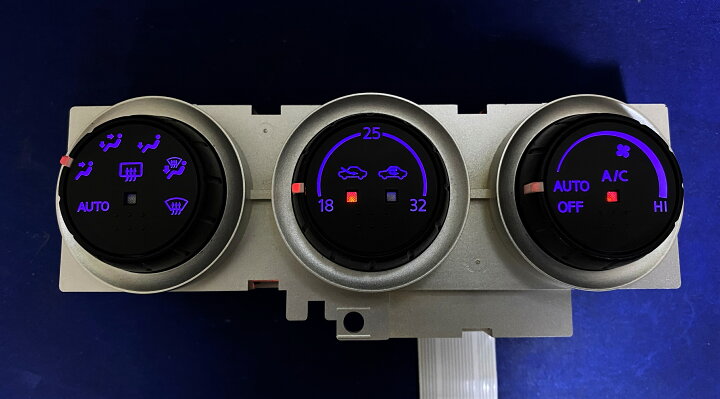 楽天市場】Z33 フェアレディZ 前期 LED打ち換え済み エアコンパネル 