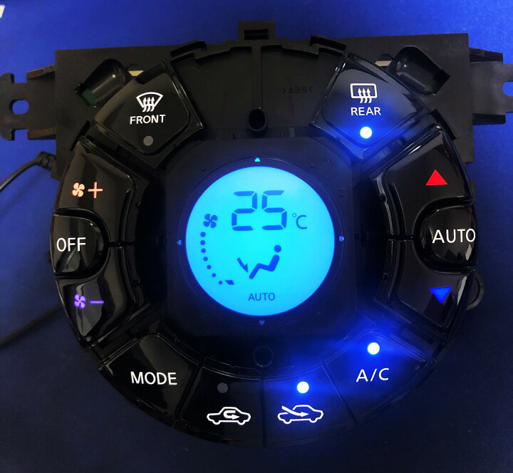 楽天市場】ノート e-POWER HE12 LED打ち換え済み エアコンパネル 
