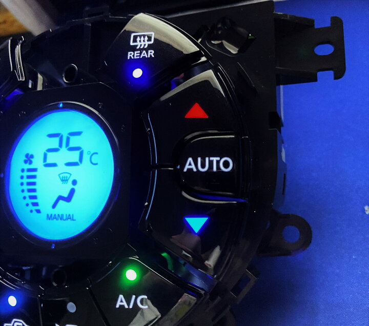 楽天市場】ノート e-POWER HE12 LED打ち換え済み エアコンパネル 