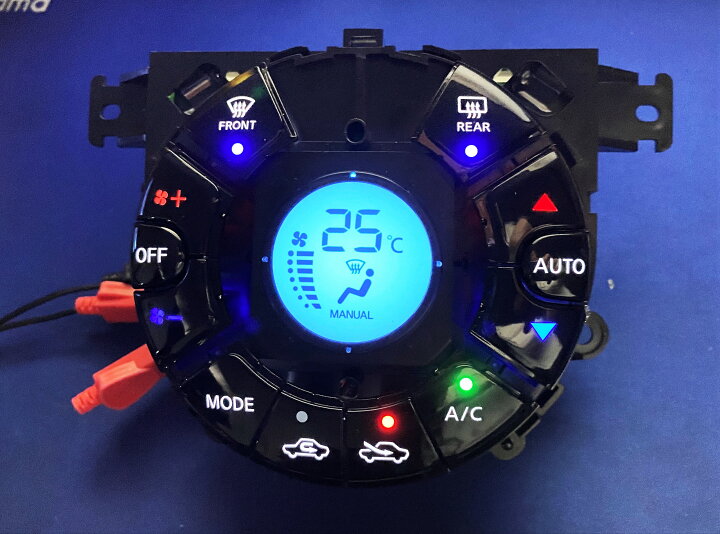楽天市場】ノート E12 LED打ち換え済み エアコンパネル ☆ : クール 