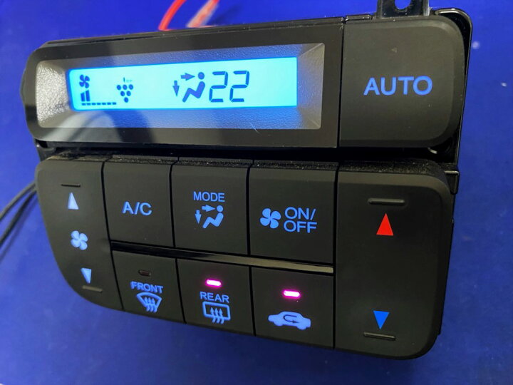 楽天市場】N-BOX JF1 LED打ち換え済み スタートスイッチ＆エアコン 