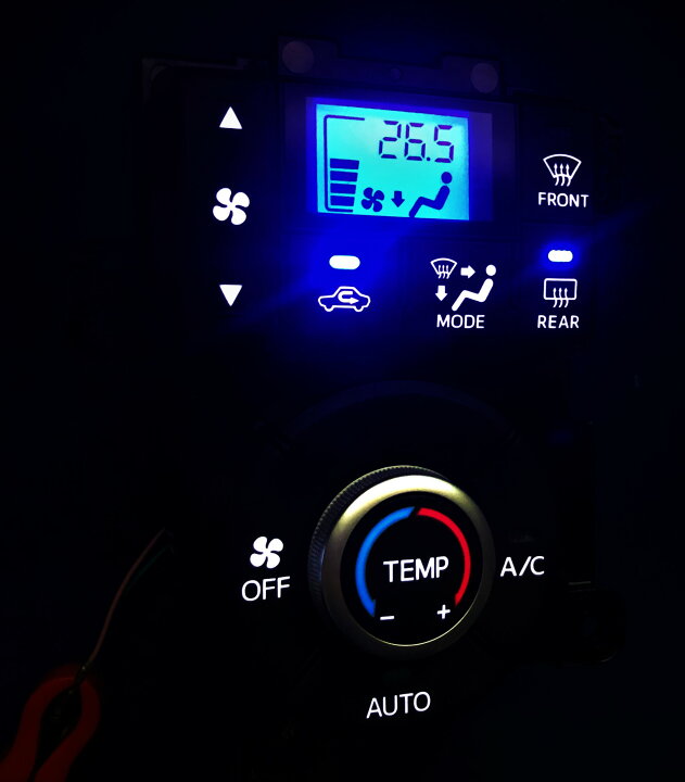 楽天市場】タント LA600S LA610S LED打ち換え済み エアコンパネル☆ W 
