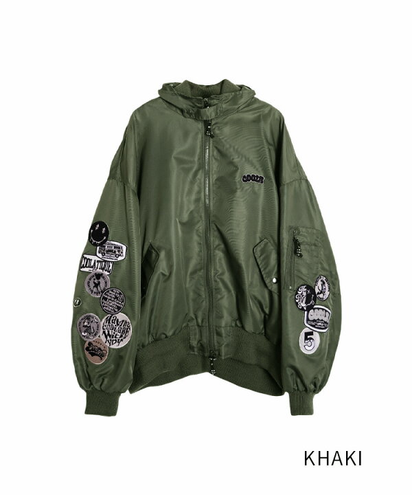 楽天市場】《 COOLA ロゴ バック ペイント ミリタリー ジャケット 