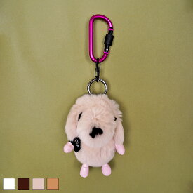 直営限定ITEM《 COOLA ファー DOGGY BAGチャーム ピンクベージュ 》 クーラ バッグチャーム チャーム キーリング キーホルダー カラビナ 犬 ドッグ DOG アニマル 動物 雑貨 グッズ GOODS おしゃれ レディース カジュアル ストリート スポーティ レディースファッション