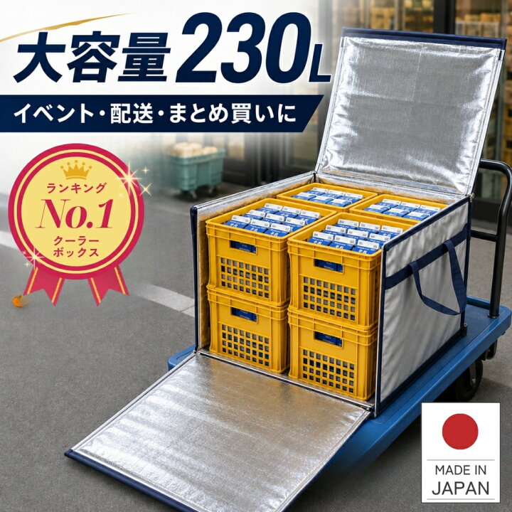 楽天市場】保冷バッグ 大容量 業務用 230L 【楽天1位！ 高評価☆4.90 