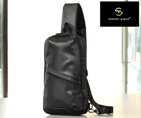 ＼全品エントリーで+P10倍！／【選べるノベルティ付】 master-piece マスターピース プログレス コーティングver. スリングバッグ（カラー：ブラック） 02393-sc | マスターピース ボディバッグ ワンショルダーバッグ ショルダーバッグ 日本製 | プレゼント ギフト
