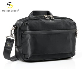 ＼全品エントリーで+P10倍！／【選べるノベルティ付】 master-piece マスターピース プログレス ショルダーバッグ （カラー：ブラック） 02400 | マスターピース ショルダーバッグ 日本製 | プレゼント ギフト