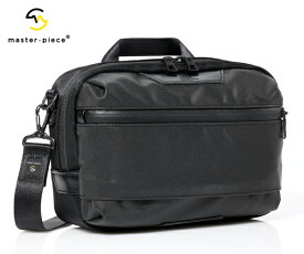 ＼全品エントリーで+P10倍！／【選べるノベルティ付】 master-piece マスターピース プログレス コーティングver. ショルダーバッグ （カラー：ブラック） 02400-sc | マスターピース ショルダーバッグ 日本製 | プレゼント ギフト