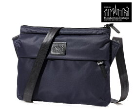 【選べるノベルティ付】 Manhattan Portage BLACK LABEL マンハッタンポーテージ ブラックレーベル ショルダーバッグ （カラー：ダークネイビー） MP1095TWLBL マンハッタン ブラックレーベル メンズ レディース 通学 通勤 | ギフト プレゼント