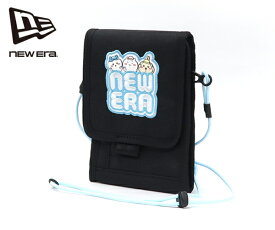 ＼全品エントリーで+P10倍！／NEW ERA ニューエラ スクエアネックポーチ 0.3L ちいかわ/ちいかわ・ハチワレ・うさぎ （カラー：ブラック） 14864481 | プレゼント ギフト