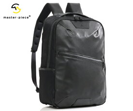＼全品エントリーで+P10倍！／【選べるノベルティ付】 master-piece マスターピース プログレス コーティングver. デイパック （カラー：ブラック） 02401-sc | マスターピース リュック バックパック ビジネスリュック リュックサック 日本製 | プレゼント ギフト