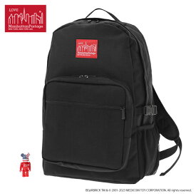 【すぐに使える10％OFFクーポン＆選べるノベルティ付】Manhattan Portage マンハッタンポーテージ BE@RBRICK 2023 バックパック （カラー：ブラック） MP2236BE@RBRICK23 | ギフト プレゼント