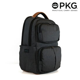 【選べるノベルティ付】PKG AURORA II バックパック （カラー：ダークグレー） DG01TN | ピーケージー ビジネス リュック バッグ 軽量 PC収納 通勤 通学 ギフト プレゼント
