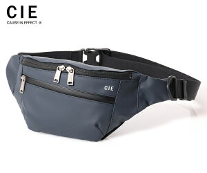 【選べるノベルティ付】CIE シー ヴァリアス ボディバッグ (カラー:ネイビー) 021806 | 海外旅行 ショルダーバッグ ブランド ポーチ メンズ メンズショルダーバック ウエスト ウエストポー
