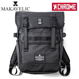 【選べるノベルティ付】MAKAVELIC マキャベリック MAKAVELIC×CHROME HOLMAN PANNIER BAG バックパック （カラー：ブラック） BG-358-MKLC | ギフト プレゼント