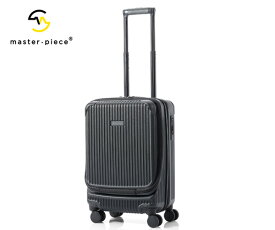 【選べるノベルティ付】 master-piece マスターピース 34L トロリー キャリーバッグ （カラー：ブラック） 505004 | マスターピース キャリー 旅行