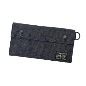 ポーター スモーキー ロングウォレット 592-26371 PORTER SMOKY LONG WALLET （カラー：ネイビー） | ロングウォレット 592-26371 吉田カバン PORTER 鞄 メンズ レディース 日本製 プレゼント